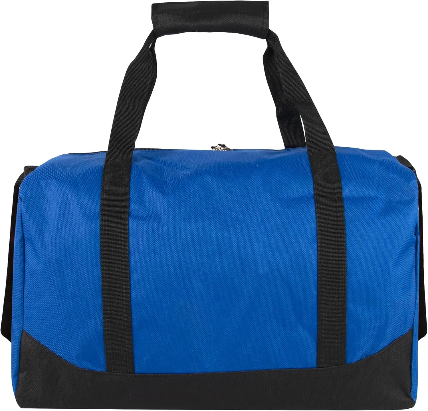 30 Liter, 17 Inch Canvas Duffle Bags for Men and Women  Travel Weekender Overnight Carry-On Shoulder Duffel Tote Bags (Blue)