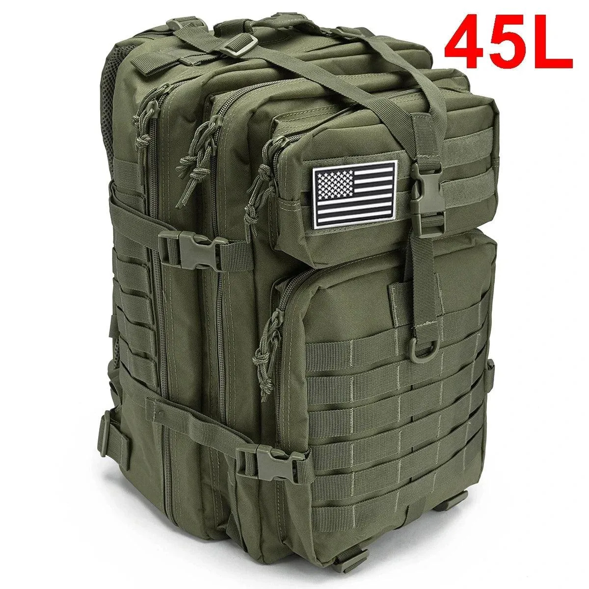 30/50L Tactical Durable Outdoor Assault Hiking, Trekking & Hunting Backpack