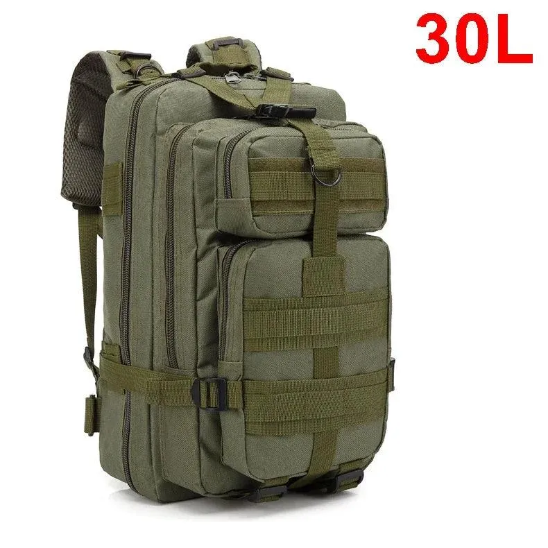 30/50L Tactical Durable Outdoor Assault Hiking, Trekking & Hunting Backpack