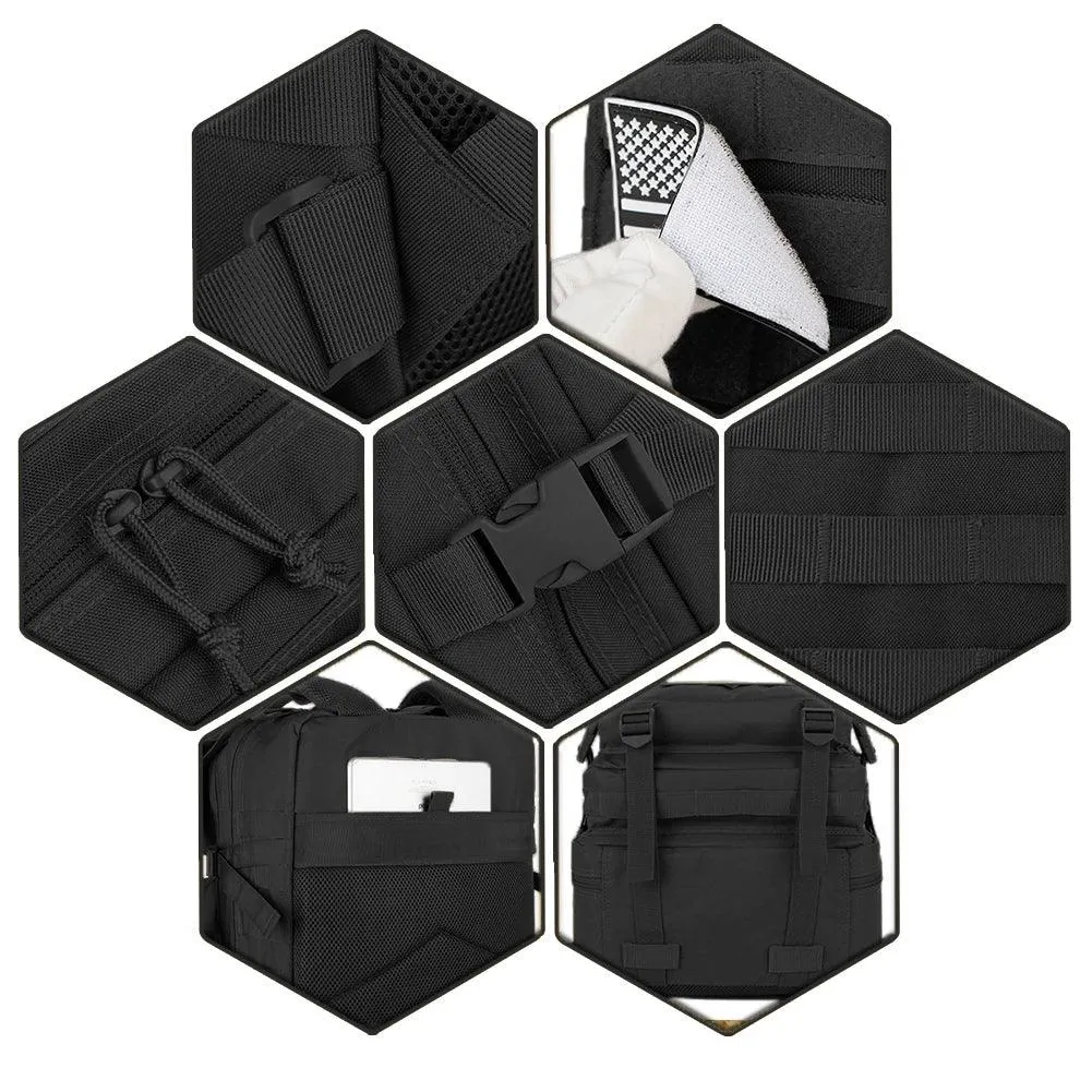 30/50L Tactical Durable Outdoor Assault Hiking, Trekking & Hunting Backpack