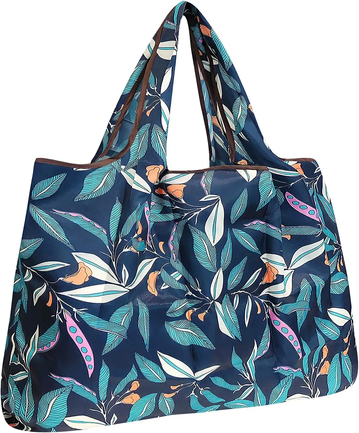 allydrew Large Foldable Tote Nylon Reusable Grocery Bag