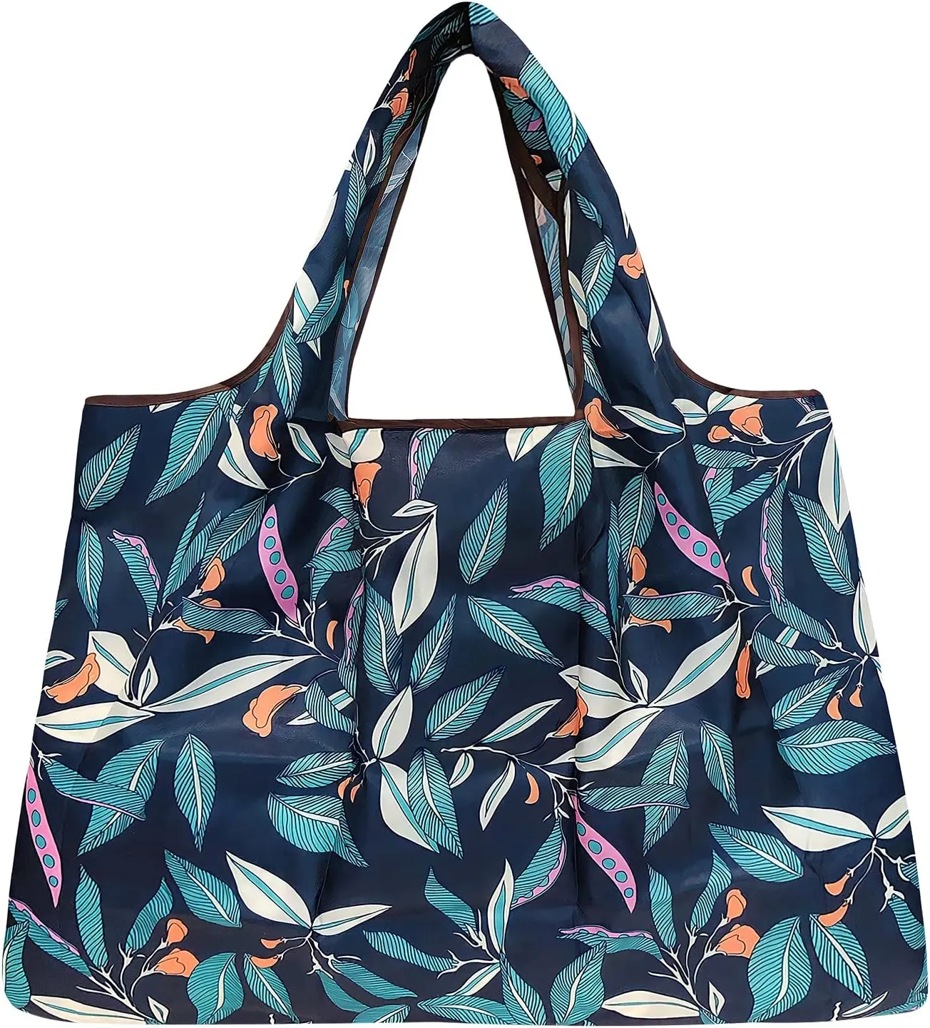 allydrew Large Foldable Tote Nylon Reusable Grocery Bag