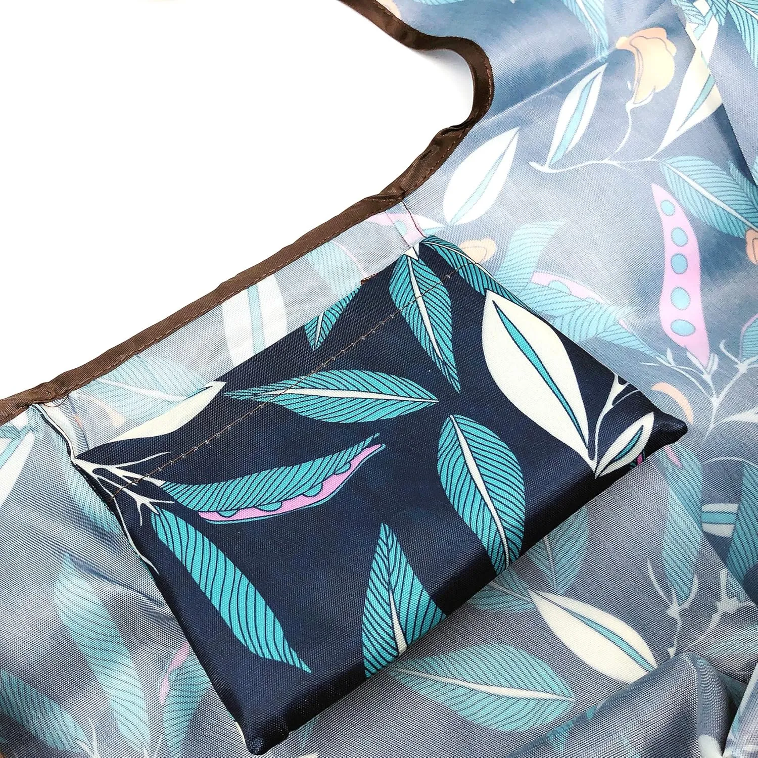 allydrew Large Foldable Tote Nylon Reusable Grocery Bag