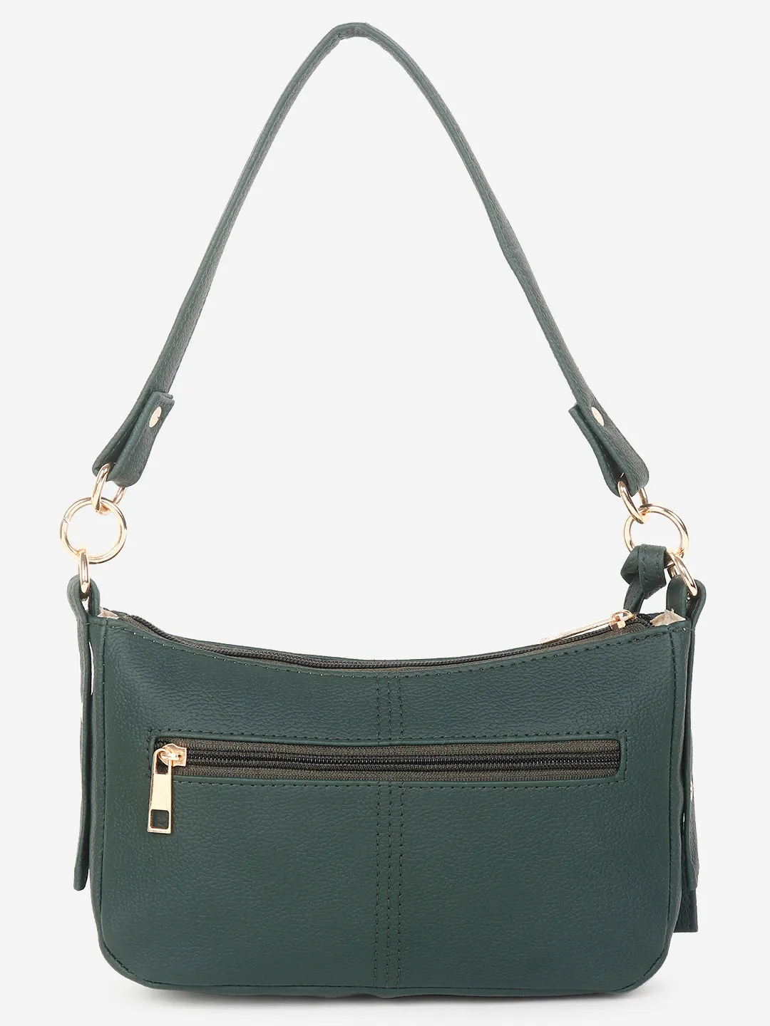 Baguette bag with long sling (Green)
