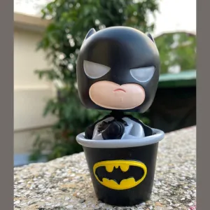 Bat in Bucket Bobblehead | Fat Bat Resin Bobblehead [Heavy Quality]