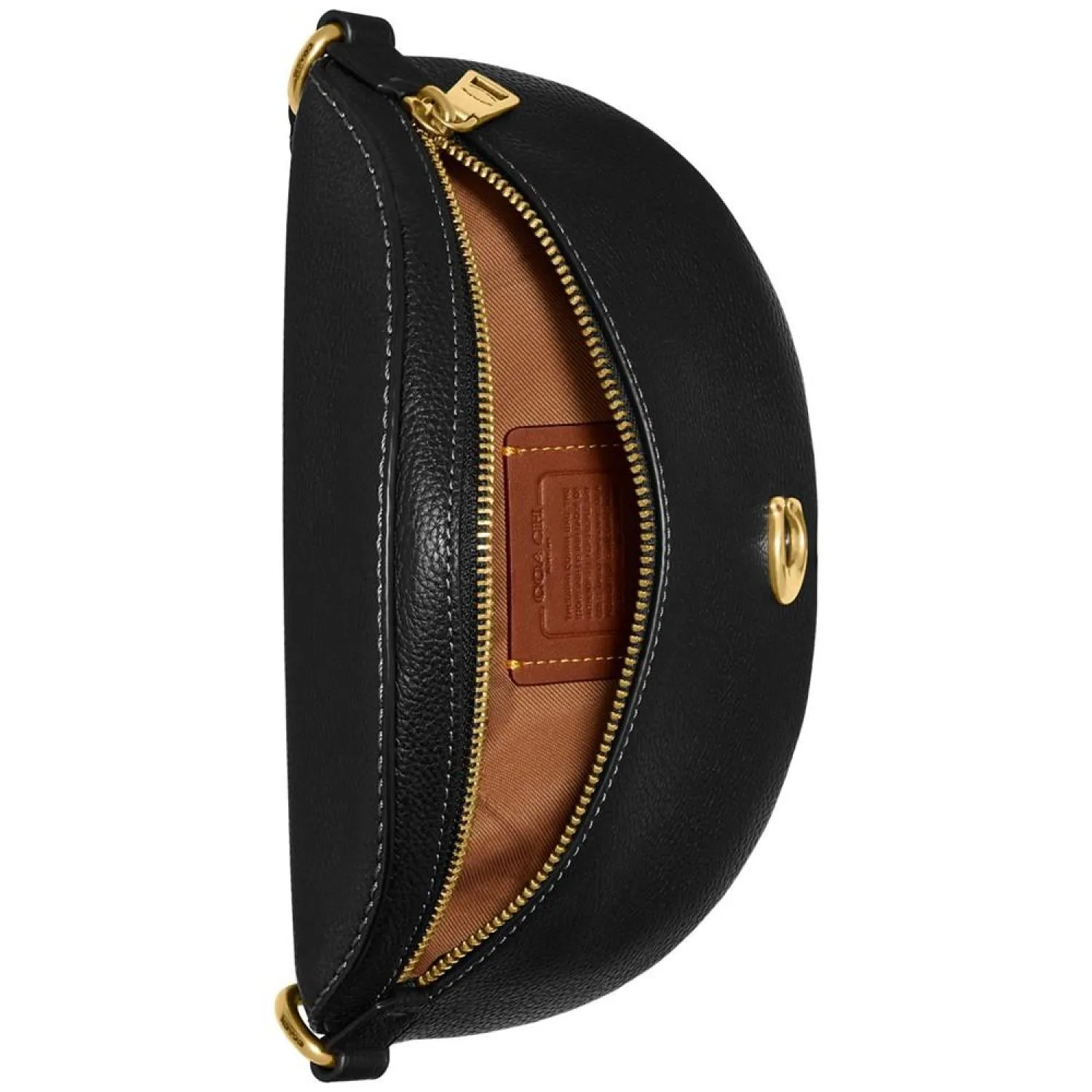 Bethany Polished Pebble Leather Belt Bag