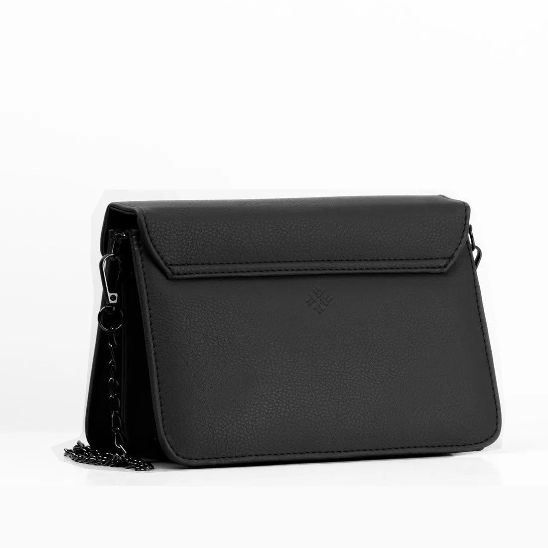 Black Mini Embossed Chain Bag Skins