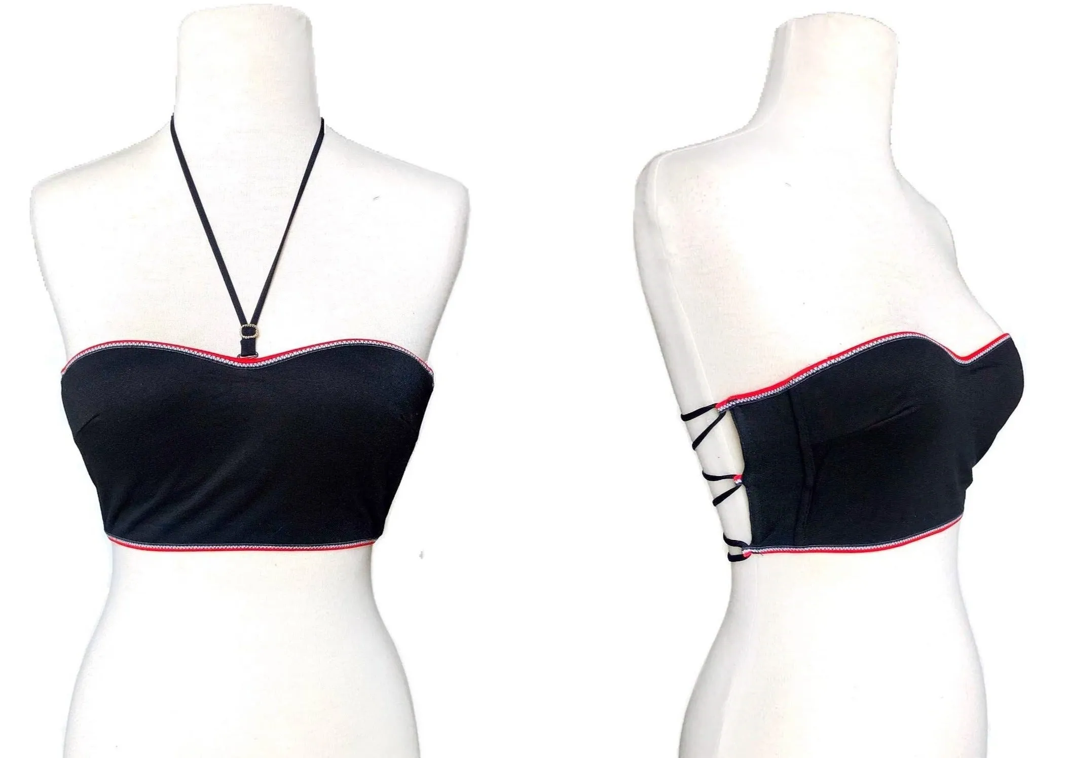 Convertible Strappy & Strapless Halter Bras