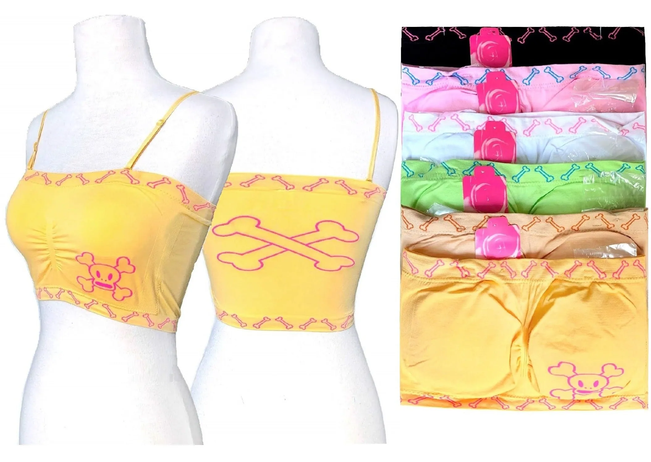 Convertible Tube Top Bandeau Bras