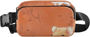 Cute Hamster animal Terracotta Fashionable Fanny Pack Waist Bag for Women Men Teenagers Multipurpose Crossbody Belt Bag with Adjustable Strap for Travel Gym Work