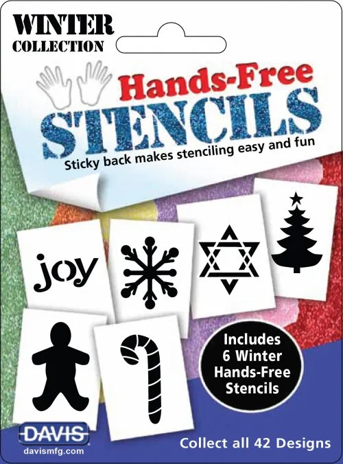 Davis Hands Free Stencils 6 packs