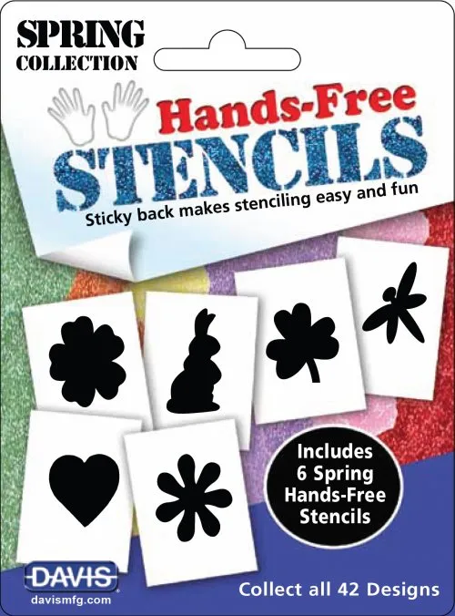 Davis Hands Free Stencils 6 packs