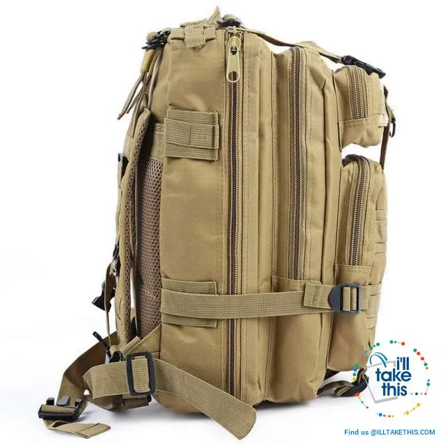Grab your 30 Liter Tactical Camouflage Backpack for Outdoor | Sports | School | College Backpack
