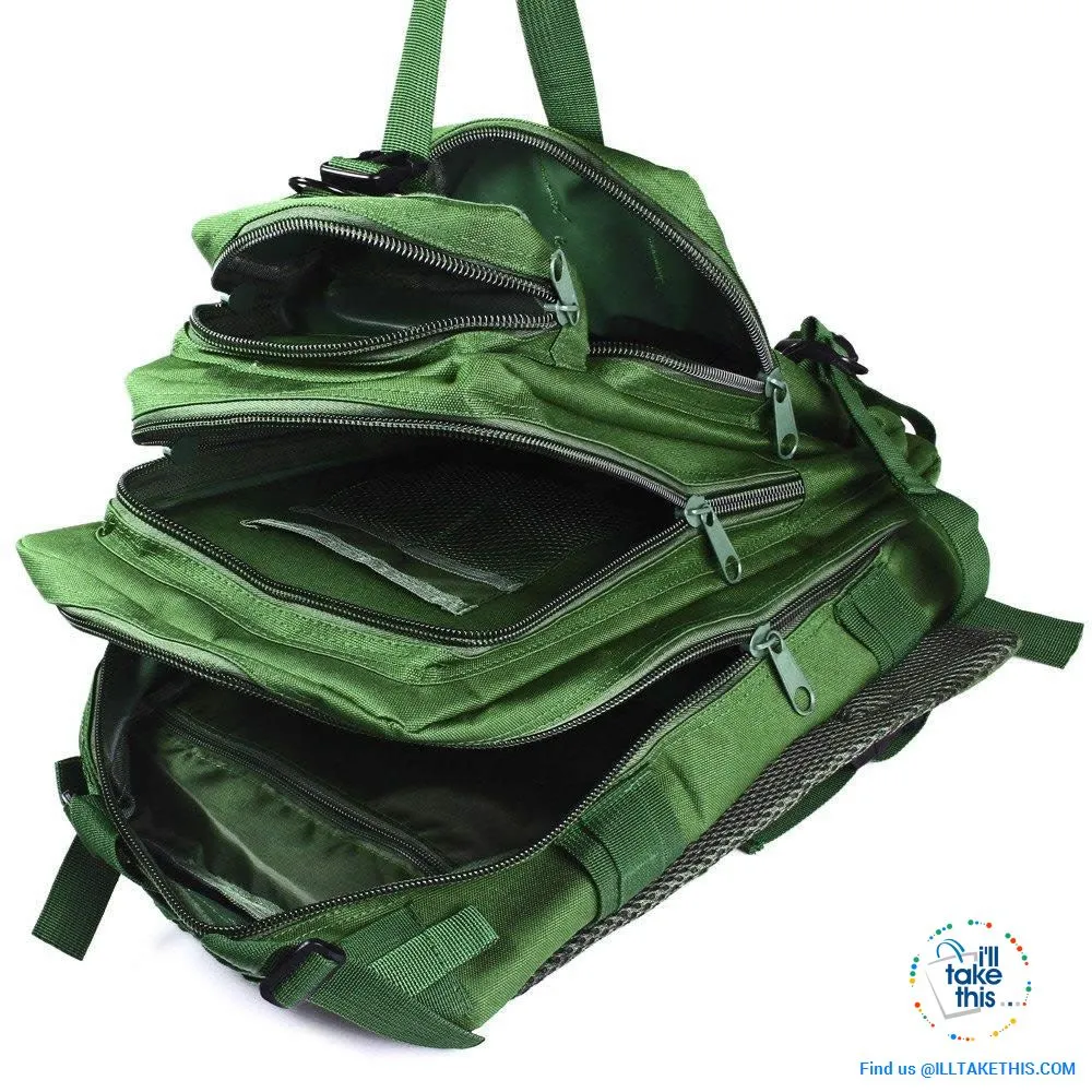 Grab your 30 Liter Tactical Camouflage Backpack for Outdoor | Sports | School | College Backpack