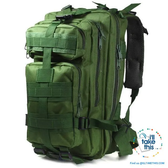 Grab your 30 Liter Tactical Camouflage Backpack for Outdoor | Sports | School | College Backpack