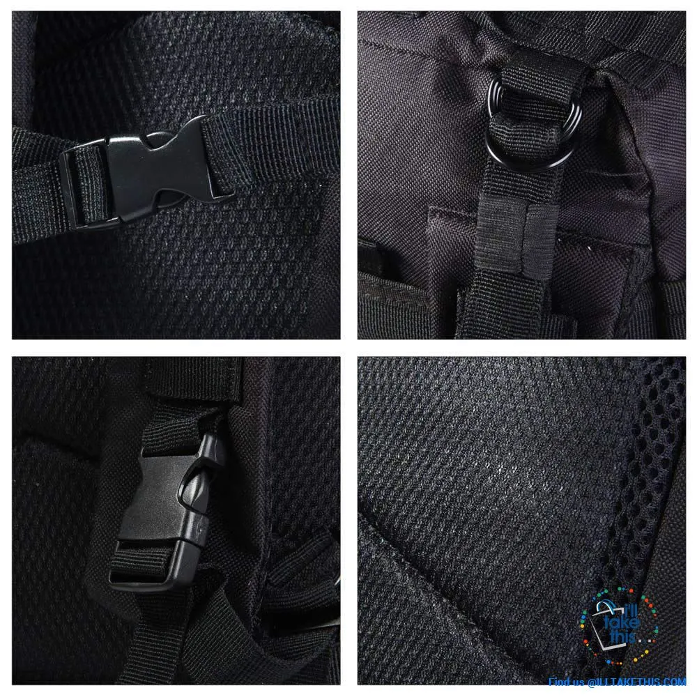 Grab your 30 Liter Tactical Camouflage Backpack for Outdoor | Sports | School | College Backpack