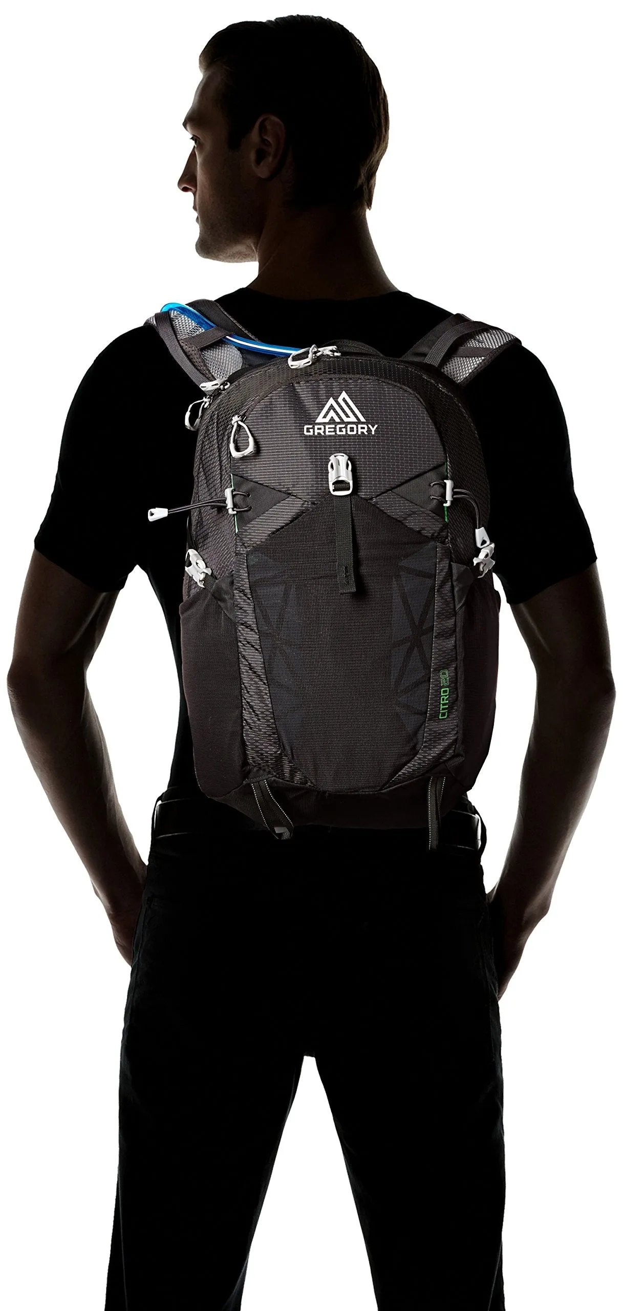 Gregory Mountain Products Citro 20 Liter 3D-Hydro Men's Daypack, Galaxy Black, One Size