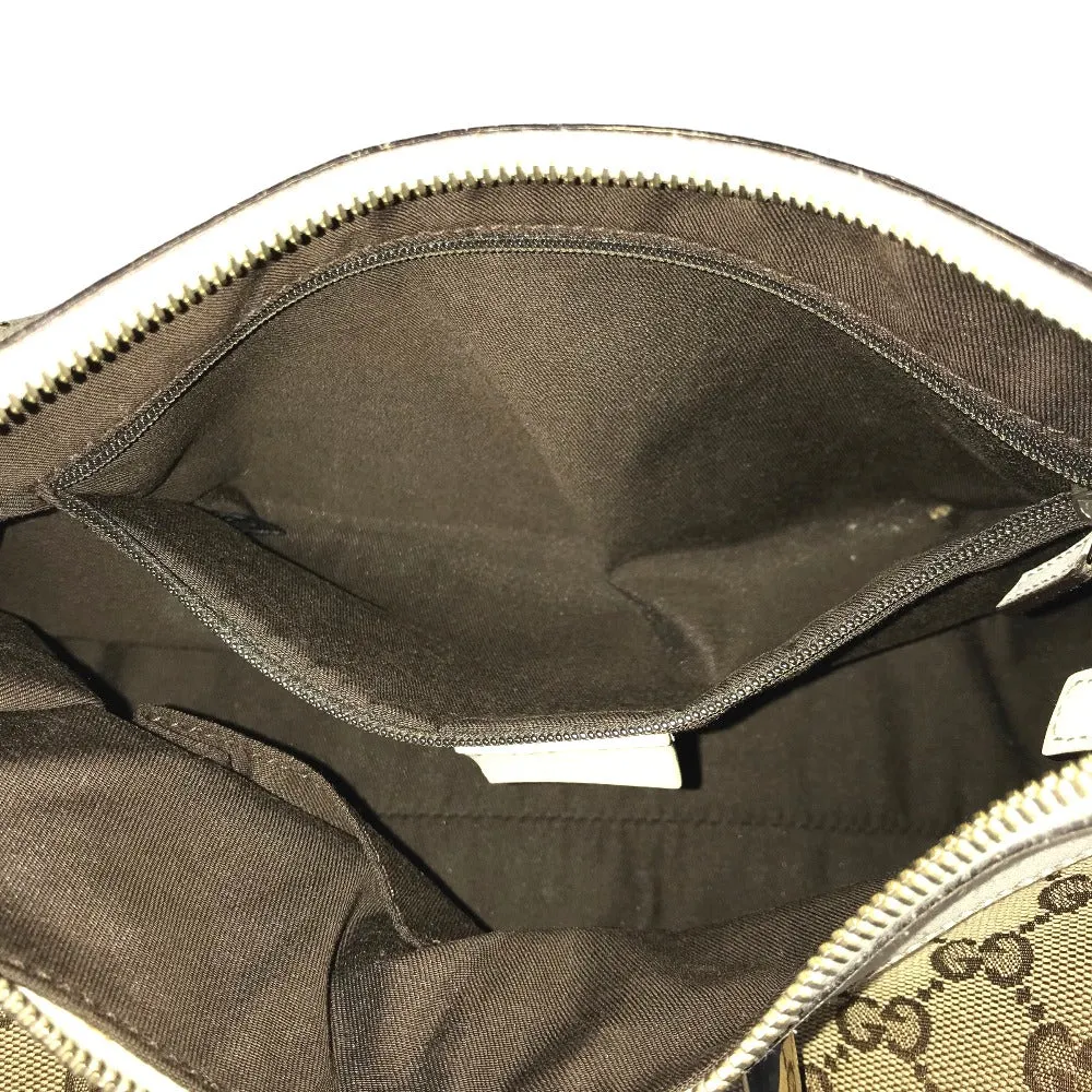 GUCCI Handbag 190525 0010 13 GG canvas Beige white Sling bag Abbey Women Used