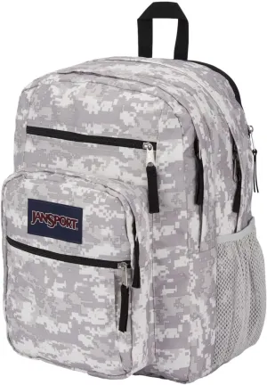 JanSport Laptop Backpack - Computer Bag with 2 Compartments, Ergonomic Shoulder Straps, 15 Laptop Sleeve, Haul Handle - Book Rucksack - 8 Bit Camo