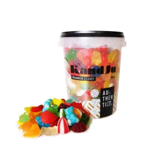KandJu Gummi Mix Candy Bucket, 700g, 1 count