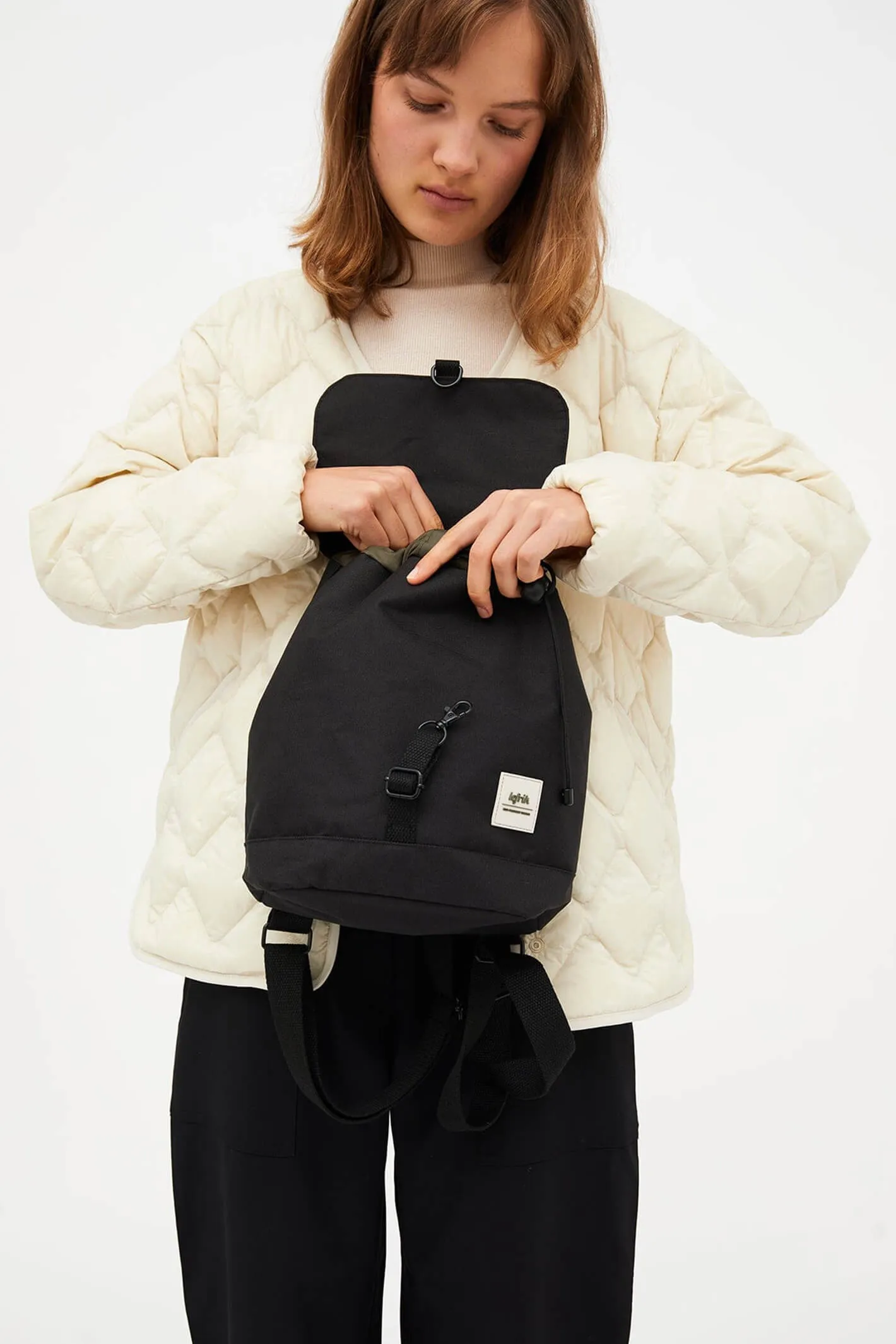 Lefrik Scout Mini Black Backpack Bag