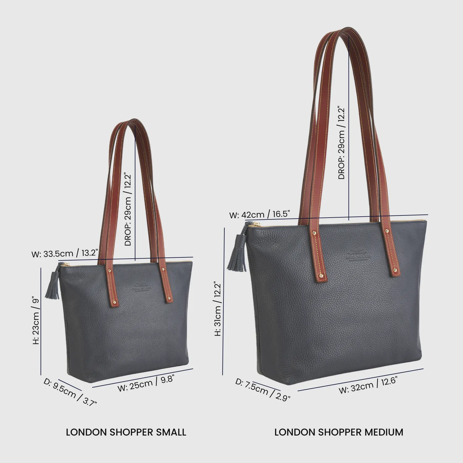 London Shopper Tote Bag