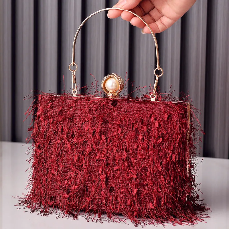 Luxury Designer Tassel Handbags for Women