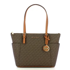 Michael Kors - Jet Set Bronze Acorn Shoulder Bag - 30S0GTTT1B - BRN/ACORN