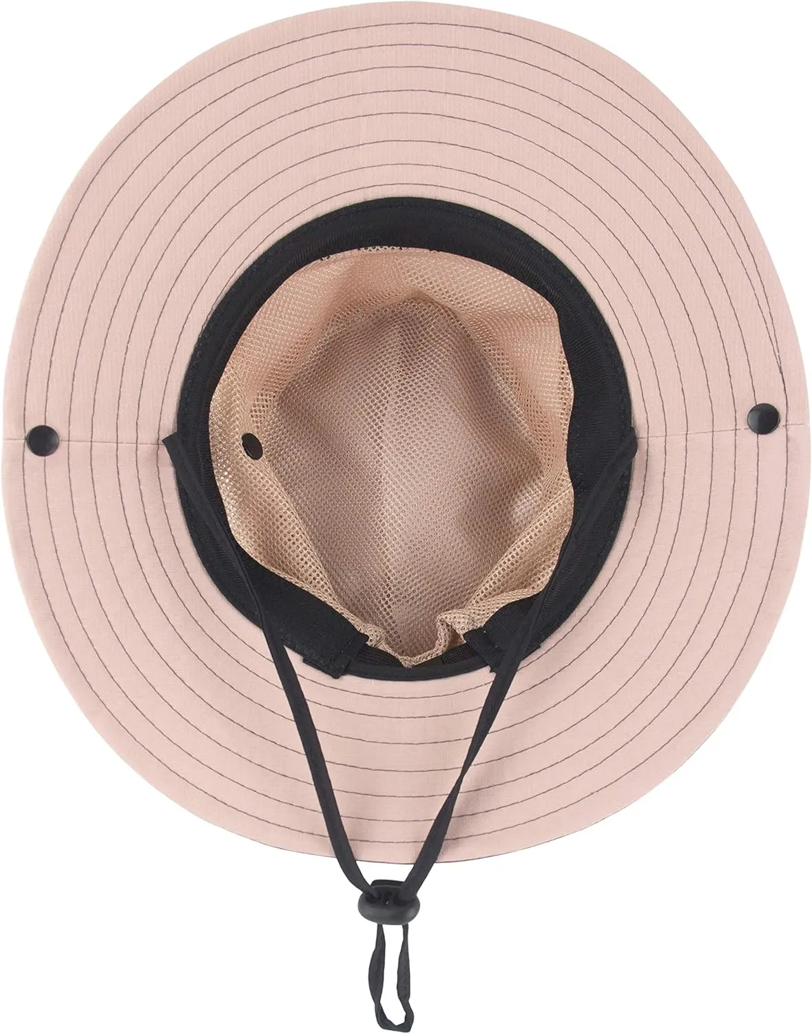 Muryobao 2 Pack Women Ponytail Summer Sun Hat UV Protection Wide Brim Foldable Safari Fishing Cap