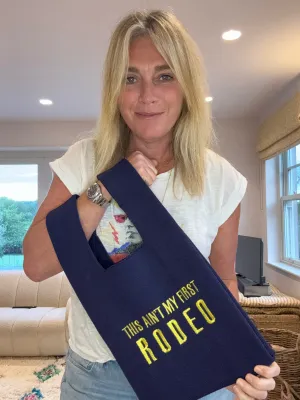 Navy First Rodeo Bag