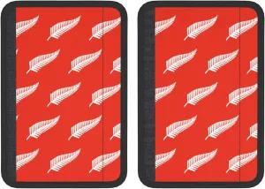New Zealand Maori Fern Car Seat Belt Cover Pad Soft Comfortable Seat Belt Cover Pad for Car Seat Belt Harness/Bag Seat Belt Shoulder Pad (2 Pack)