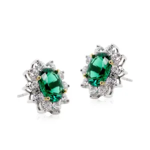 Oval Cluster in Green