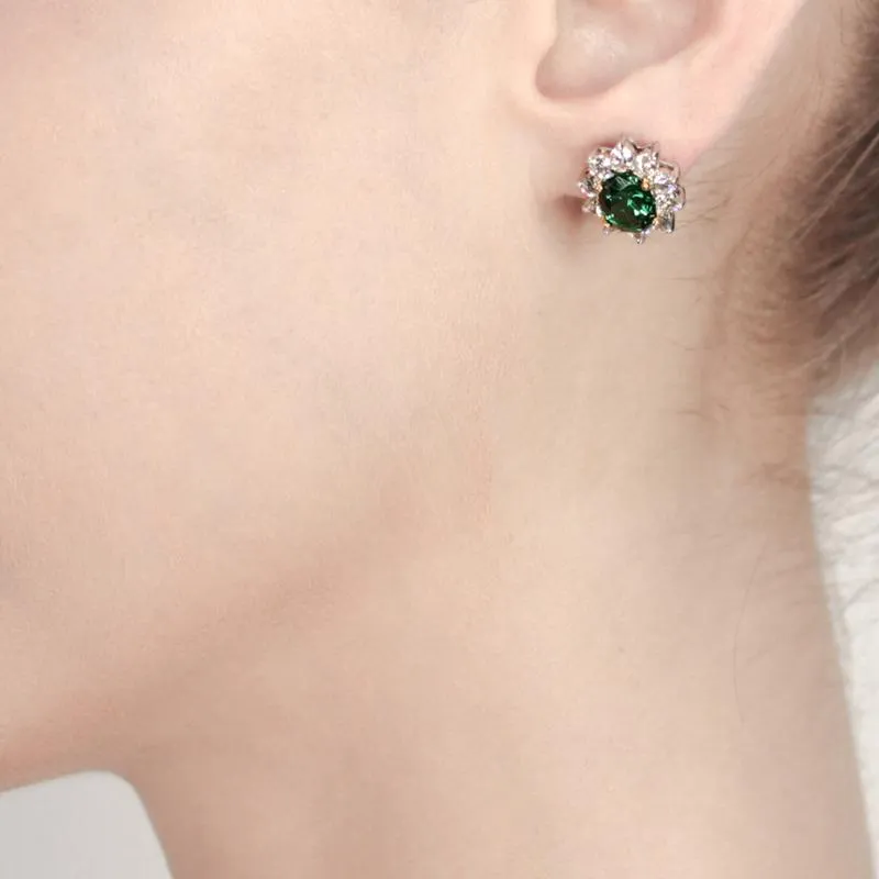 Oval Cluster in Green