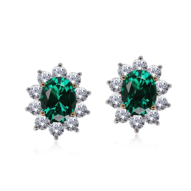 Oval Cluster in Green