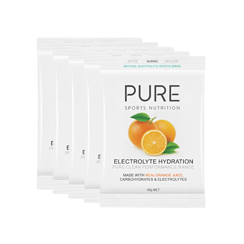 Pure Sports Nutrition - Electrolyte Hydration 42G Satchels - Orange