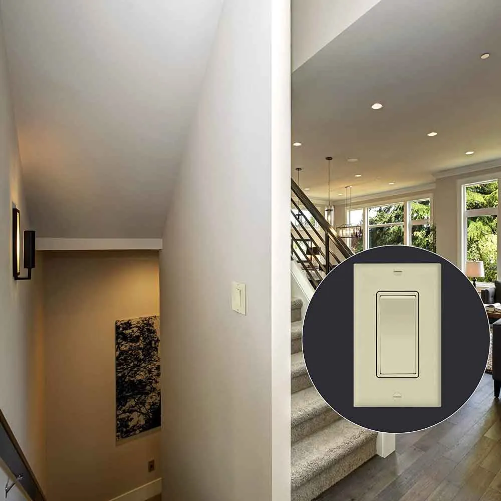 Residential Grade Decora 4-way Switch, Ivory