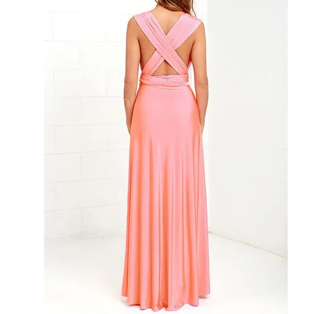 Sexy Women Boho Maxndage Long Dress Party Infinity Robe Longue