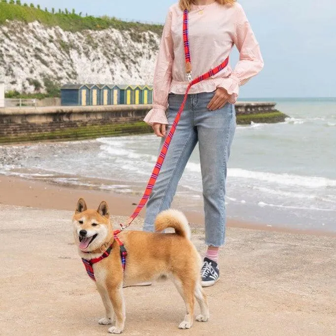 Shuka Red Dog Hands Free (Coupler) Dog Lead