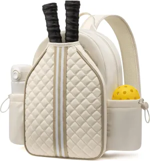Sucipi Pickleball Bags for Women Lightweight Crossbody Pickleball Sling Bag Stylish Quilted Pickleball Paddle Bag