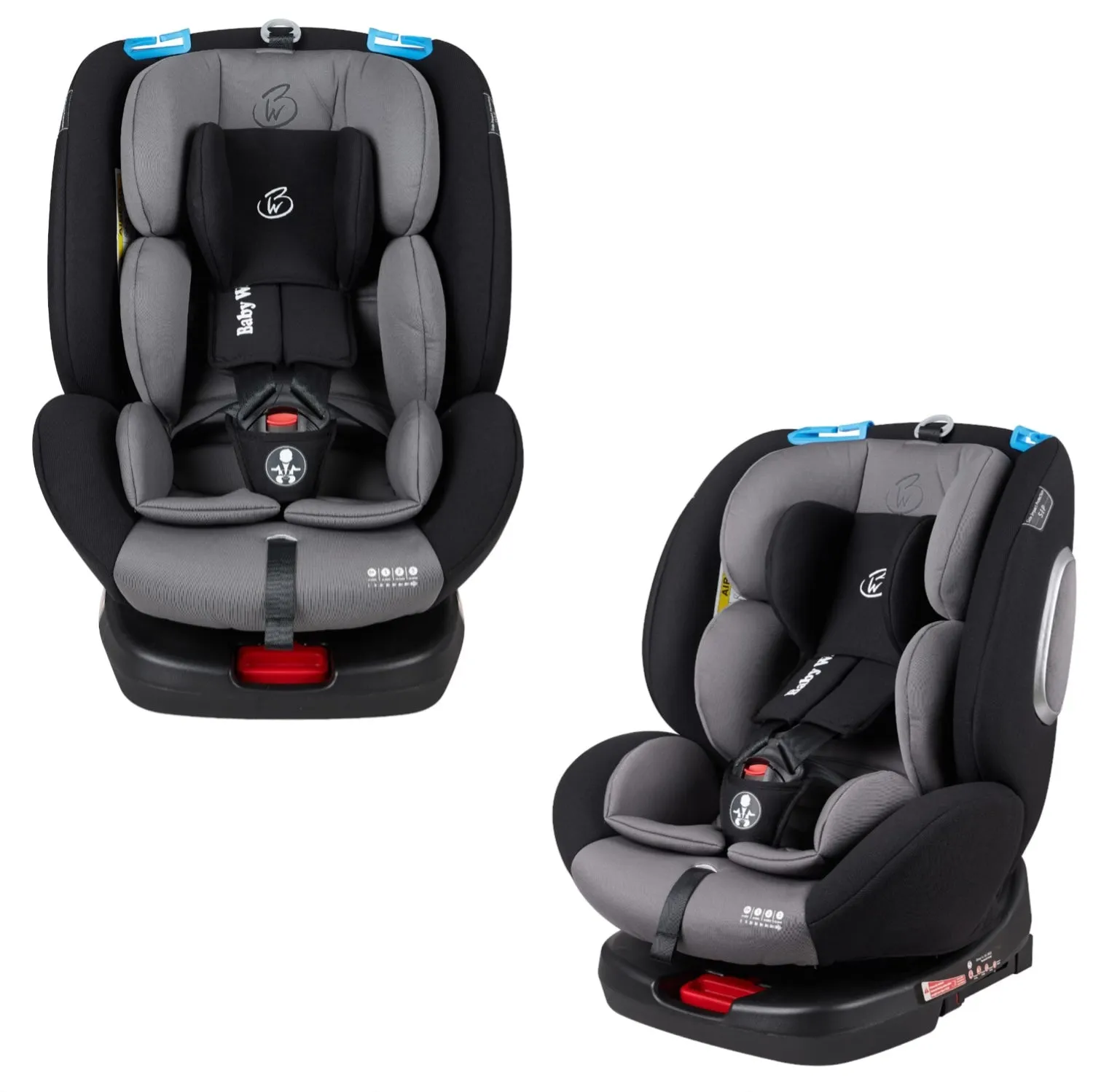 The Classic - 360 Rotation and Convertible Car Seat with ISOFIX and Top Tether