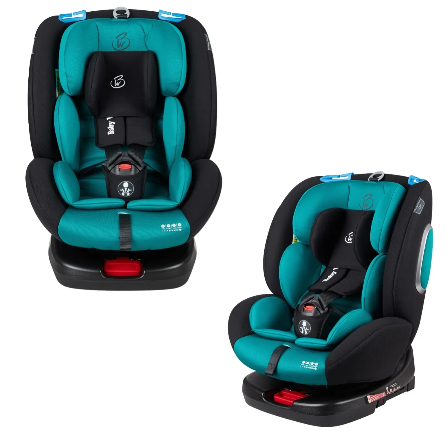 The Classic - 360 Rotation and Convertible Car Seat with ISOFIX and Top Tether