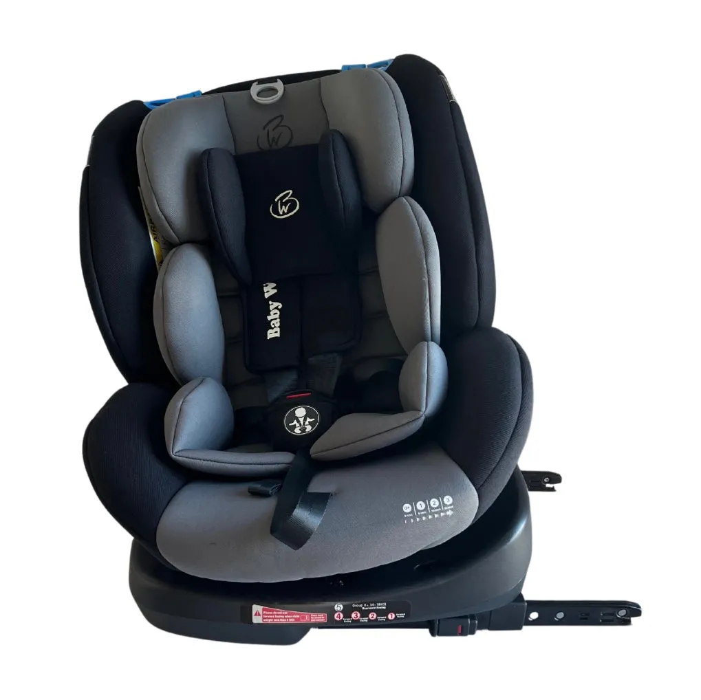 The Classic - 360 Rotation and Convertible Car Seat with ISOFIX and Top Tether