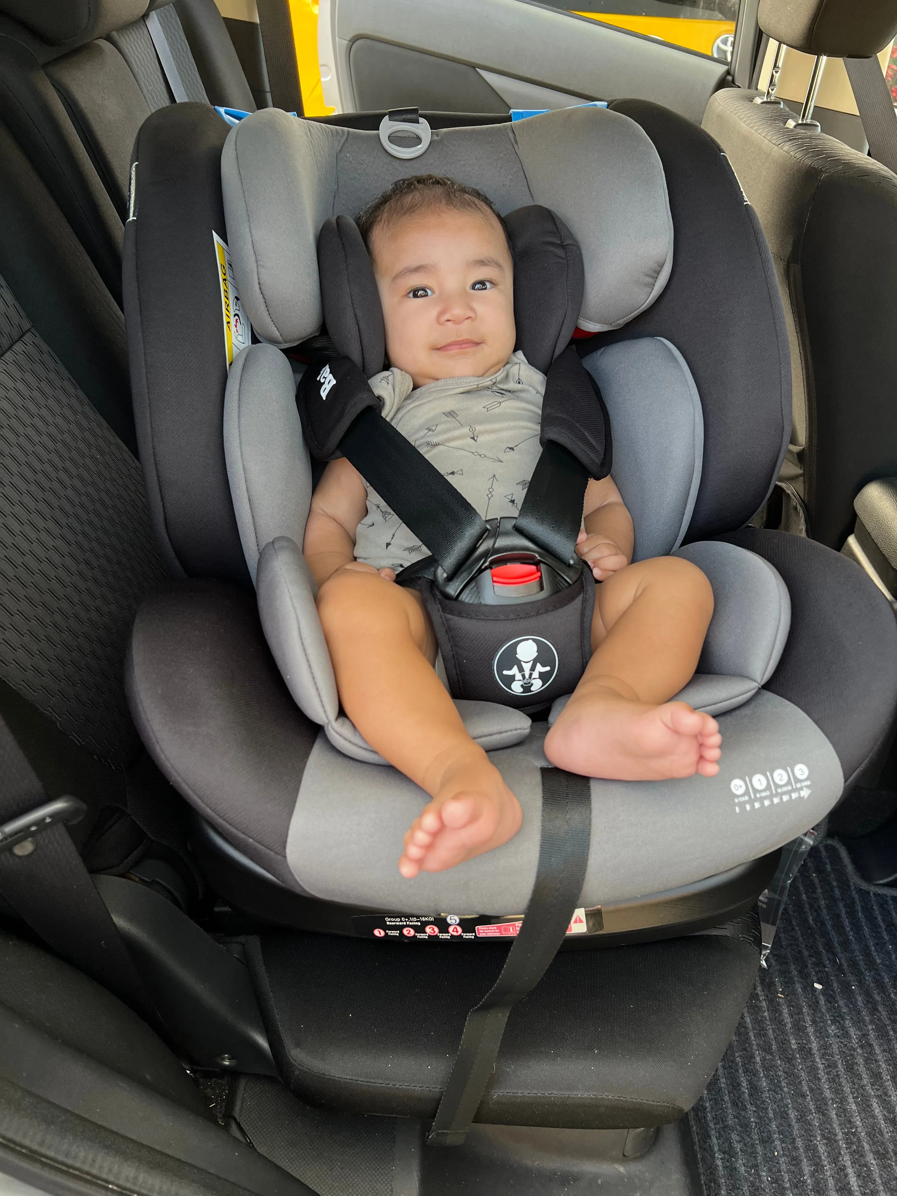 The Classic - 360 Rotation and Convertible Car Seat with ISOFIX and Top Tether