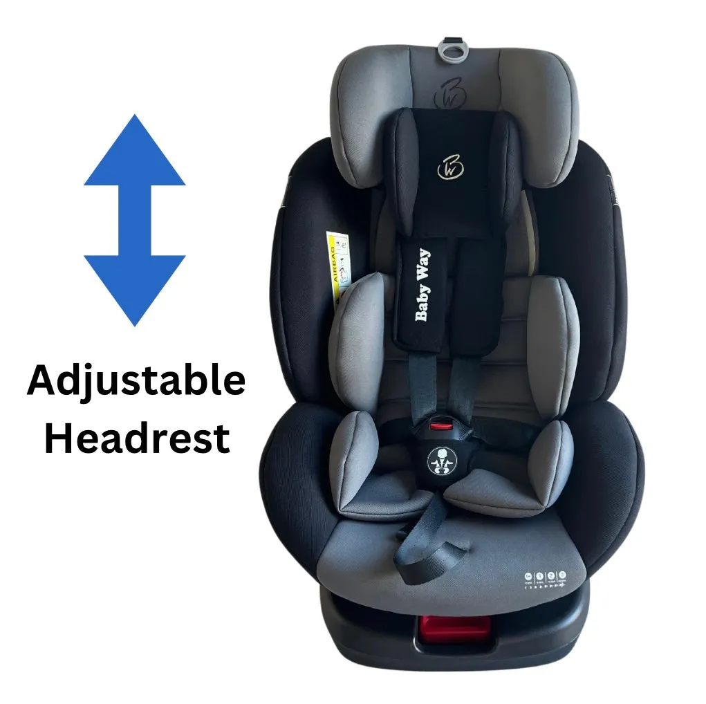 The Classic - 360 Rotation and Convertible Car Seat with ISOFIX and Top Tether