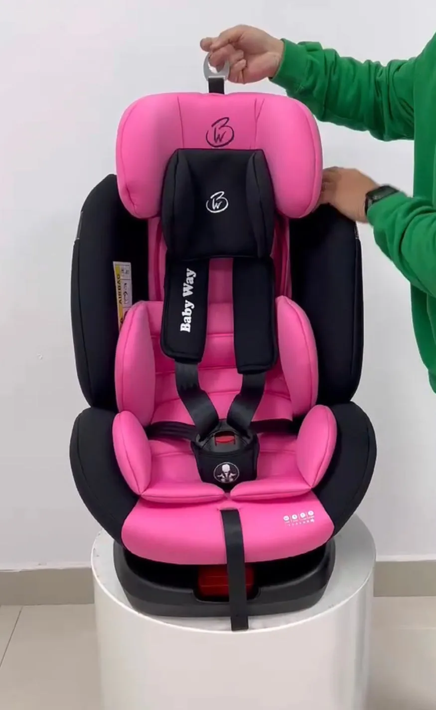 The Classic - 360 Rotation and Convertible Car Seat with ISOFIX and Top Tether