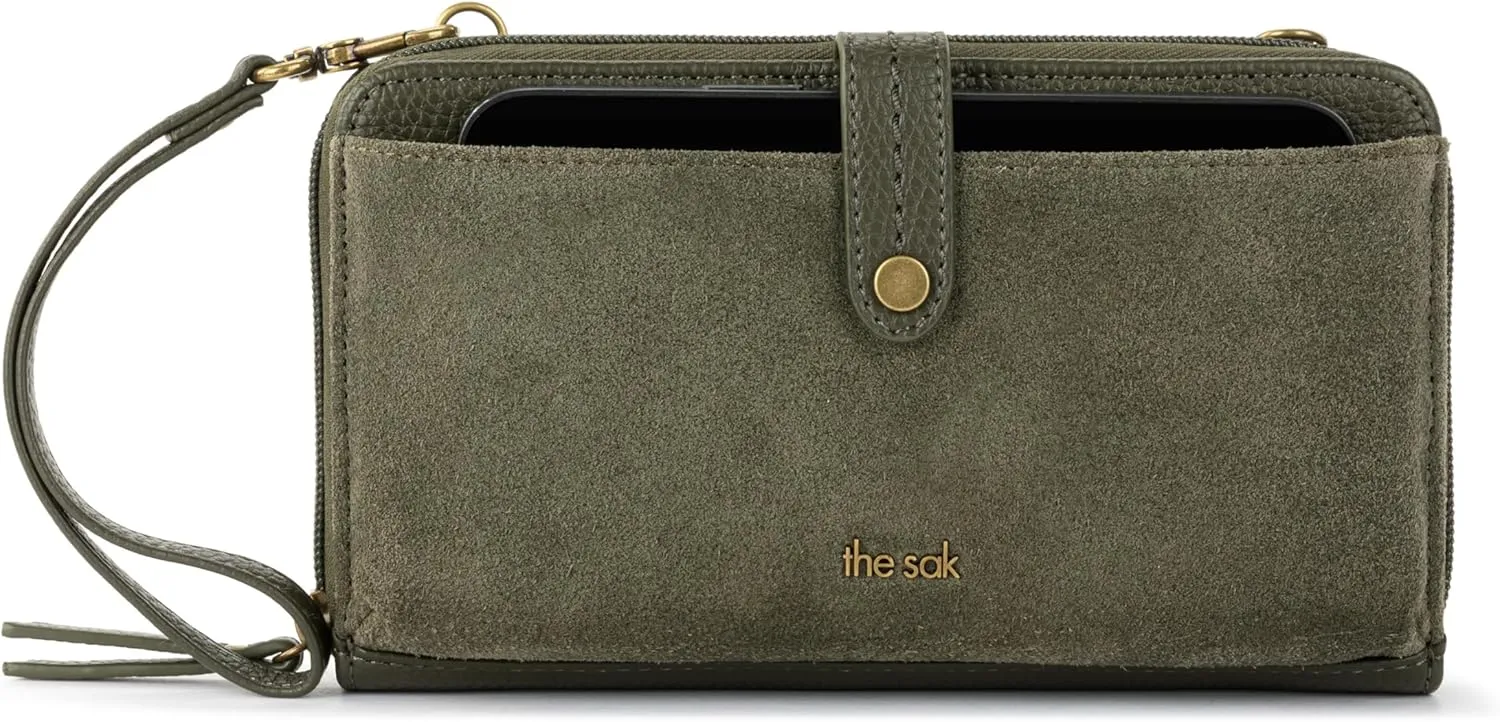 The Sak Iris Smartphone Crossbody Purse - Women's Cellphone Bag & Wallet For Everyday - Convertible Wristlet With Zipper
