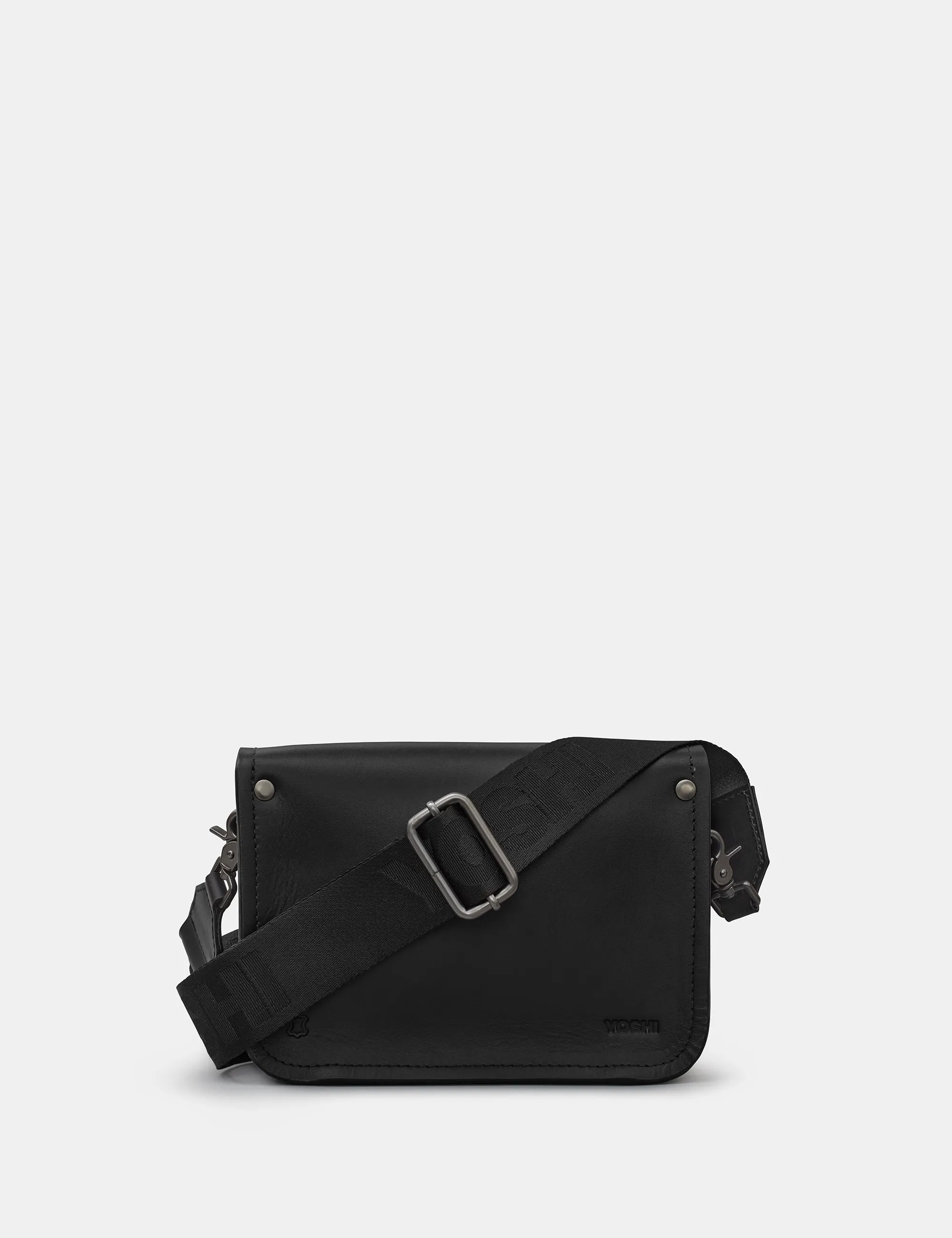 Tilney Black Leather Mini Satchel Bag