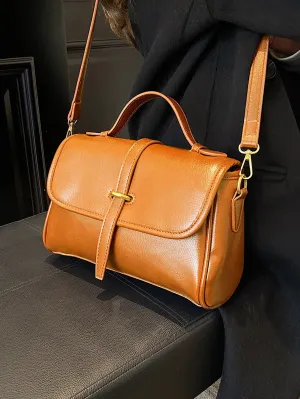 Vintage Design Flap Square Bag