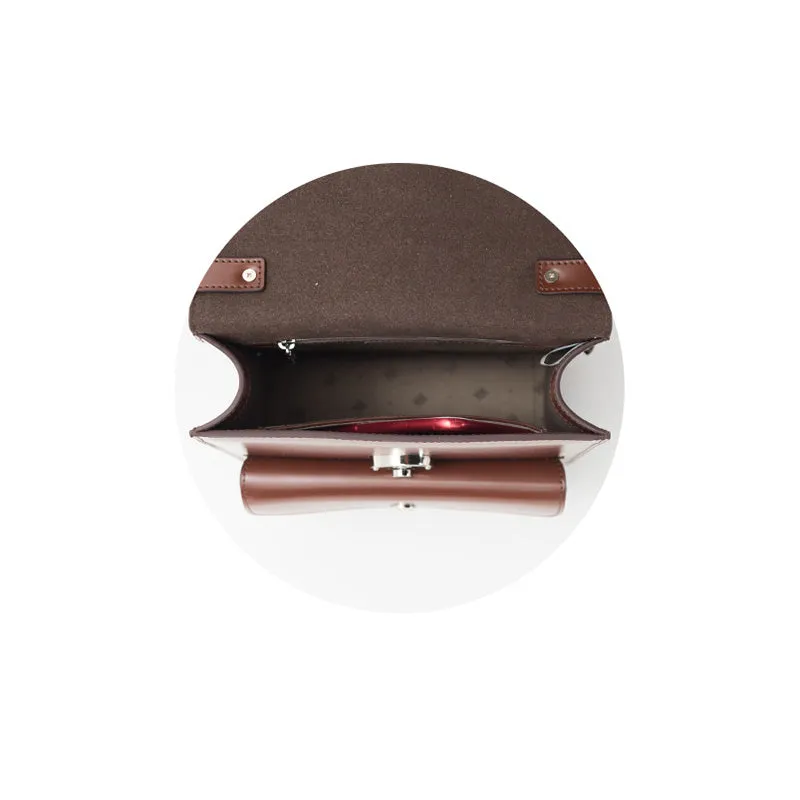 Vintage Genuine Leather Backpacks Unique Travel Bag Handbags Women