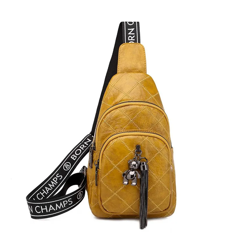 Women's Chain tassel Sling bag